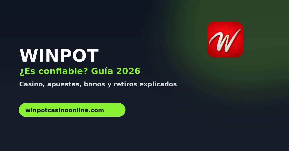 Bono de bienvenida de Winpot